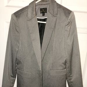 2 piece woman soft pinstripe suit